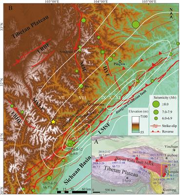 A Continuous 13.3-Ka Paleoseismic Record Constrains Major Earthquake Recurrence in the Longmen Shan Collision Zone